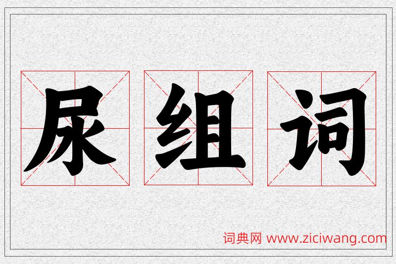 尿字的组词